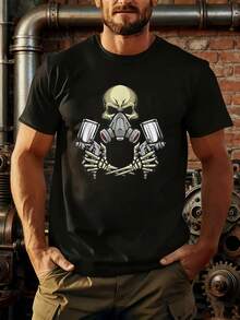 Men T-Shirts - Black - View 4