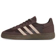 Adidas Originals Handball Spezial Casual Shoes Women's KH9157 Shadow Brown/Blush Pink/Gold Metallic | Classic, Casual, Everyday, Comfortable - 巧克力棕 - 查看 1