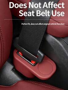 1pc Universal Car Seat Belt Socket Protector, Seat Belt Fastener, Silicone Plug Sleeve Fixer, Easy 1-Second Installation, Suitable For Sedan, SUV, Truck Locking Device, Universal Design Breaks Model Limitations, Uses Adaptive Slot Technology, Perfectly Compatible With Most Cars/Trucks - Multicolor - View 5