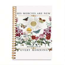 Literary And Fresh Floral Illustration A5 Notebook Golden Spiral Coil 50 Sheets 100 Pages Student Classroom Notes Office Memo Journal Diary Creative Stationery Notebook Diary - Suitable For Professionals School Supplies - Multicolor - View 9