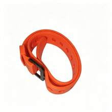 Practical Adjustable Durable Buckle Strong Tie, Rubber Multi-Function Quick Release Luggage Cargo Fastener Storage Ring Rope Tension Strap, Suitable For Camping Yoga Mat Hose Bicycle Hose, Orange - Multicolor - View 15