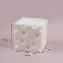 1pc 2026 New Slow Rebound Realistic Cheese Bread Squeeze Toy, Soft & Sticky Cheese Block Stress Relief Toy, Silicone Highly Attractive Animal Cream Mud, Thick Hand Feel, Daily Stress Relief & Boredom Relief, Perfect Party Favor, Anti-Stress Toy, Desk Decor, Birthday Gift, Easter Gift, Perfect Gift - Multicolor - View 16