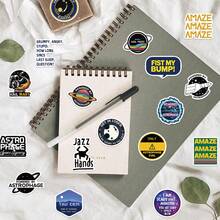 SCXXBSW 50pcs Rescue Plan Stickers, Cool Anime Decorative Stickers, Classic Gift Decorations, Value Pack, Cute Cartoon Stickers, Waterproof And Durable, Phone Case Decoration Stickers, Can Be Applied To Laptops, Top Choice Gift For The Holidays - Multicolor - View 9