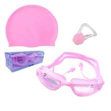 Swimming Goggles, Ultra Clear Vision Anti-Fog, Adult Swimming Goggles, Suitable For Various Swimming Activities With Storage Case - Multicolor - View 10