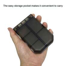 Luya Fishing Accessories Double-Sided Bait Storage Box, Fishing Hook Accessories Box, Plastic Portable Fishing Tackle Box - Multicolor - View 6