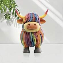 2D Flat Wooden Decorative Ornament, Desktop Home Decor Wooden Craft - 1PC - View 7