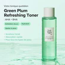 Beauty of Joseon جمال جوسون - تونر منعش بالبرقوق الأخضر: AHA + BHA 150 مل - تونيك مقشر - B5 - مشاهدة 4
