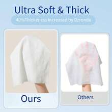 Boxed Compressed Disposable Facial Towels With Individual Package, Mini Portable Travel Cleansing Wipes - 28pcs - View 6
