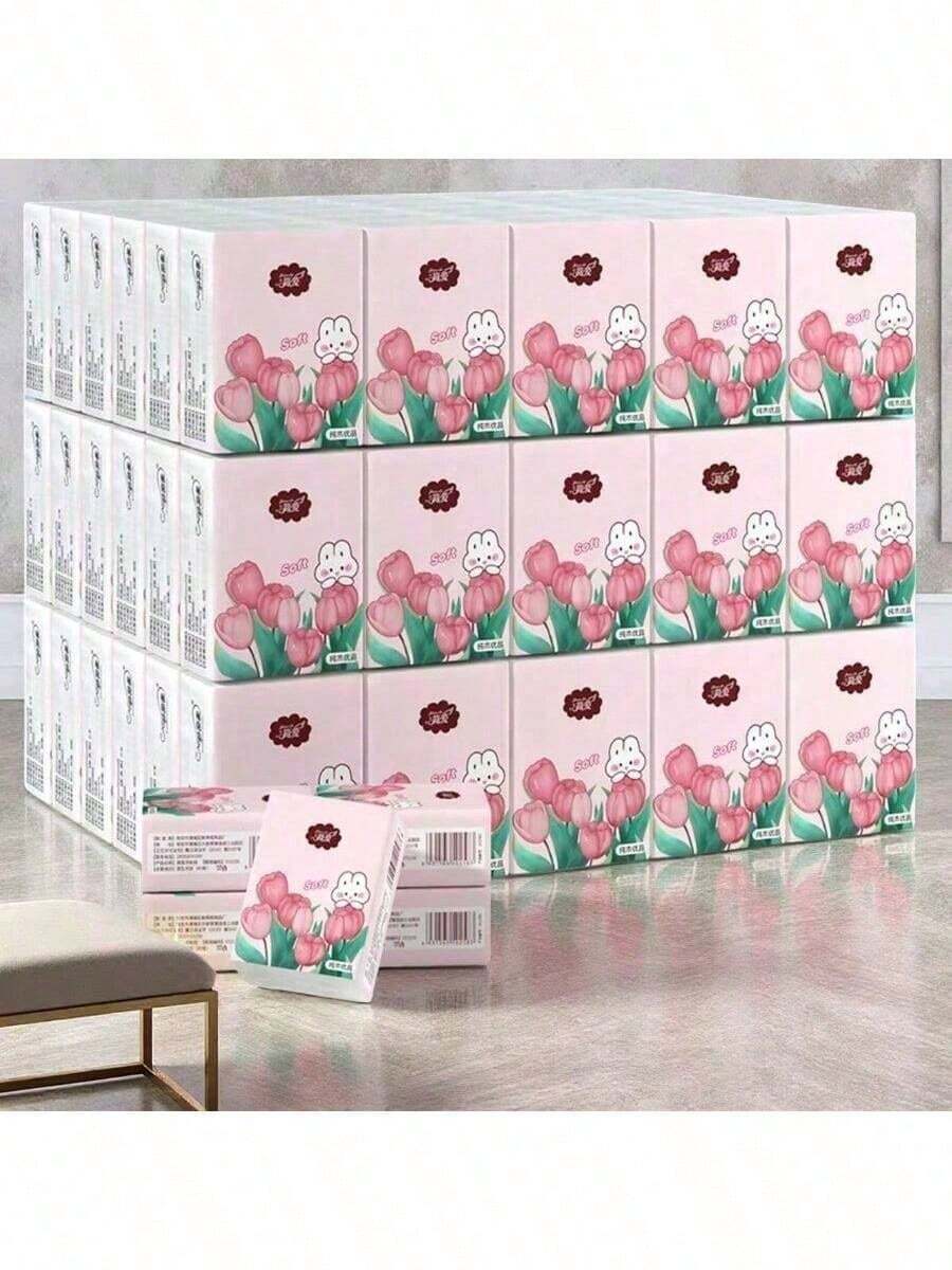 1 buah Tisu Saku Mini Portabel untuk Mudah Dibawa - Tersedia Dua Jenis Kemasan (Dikirim Secara Acak) - Beraneka warna - View 1