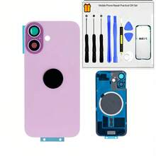 Para IPhone 16Pro Max/16Pro/16Plus/16 Cubierta Trasera de Vidrio de Batería Cubierta Trasera Material de Vidrio con Herramientas de Reparación + Tira Adhesiva de Sellado, Para Reemplazo y Reparación - Multicolor - Ver 20