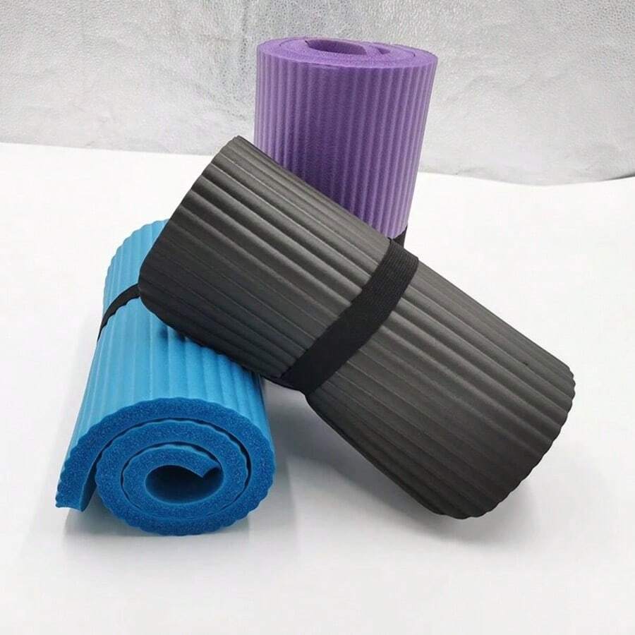 Đệm xốp chống trượt cho yoga và pilates dùng cho đầu gối và khuỷu tay, dày 15mm, thoải mái, chống nước, dây đeo điều chỉnh đa năng, di động - Nhiều màu - Xem 1