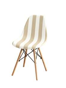1/4/6pcs Geometric & Tropical Leaf Print Stretch Chair Covers, Minimalist Modern Removable Polyester Fiber Curved Seat Protectors, All-Season, Summer Casual, Suitable For Various Occasions - Multicolor - View 8