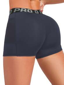 2pcs/Set Women's Sports Yoga Shorts And Leggings, Spring/Summer - Multicolor - View 7