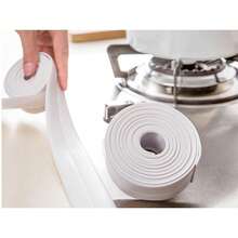 Silicone Kitchen & Bathroom Waterproof Tape, Kitchen Seam Sealing Strip, Transparent Waterproof Strip, Bathroom Toilet Gap Corner Line Tape, Suitable For Sink Gaps, Durable Material, Suitable For Home And Restaurant - View 9