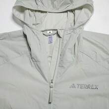 Adidas Spring/Summer Men's Minimalist Lightweight Comfortable Outdoor Sports Casual Hooded Jacket JD3504 - Miracle Silver - View 2