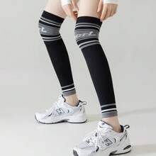Women Leg Warmers Professional Running Rope Skipping Fitness Pilates Socks Foot Cover Knee High Socks Thigh High Stockings - Multicolor - View 5