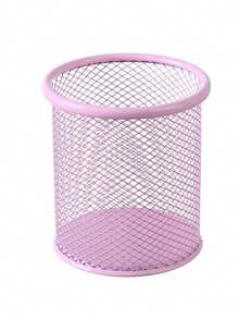 Desktop Pen Holder, Durable Metal Mesh Pencil Holder, Lightweight Pencil Storage Box, Marker Storage Box, Multi-Color Options Back To School - Multicolor - View 12