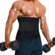 Verbesserter Taillenformung und Schweißabsorbierender Taillengürtel, geeignet für Yoga, Laufen und Fitness, Taillenzugürtel und Bauchstützband - Verschiedenfarbig - Übersicht 4