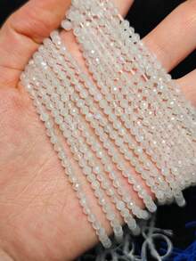 5A3M Natural Labradorite/Moonstone Faceted Sparkling Beads Spacer Beads For Bracelet And Necklace DIY Jewelry Making Accessories - 3mm[1strand 15inch] - View 10