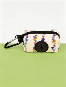 1pc Fashionable Dog Poop Bag Holder, Can Be Attached To Leash, Leash And Poop Bags Not Included - Multicolor - View 14