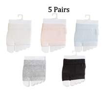 1/2/3/5 Pasang Kaos Kaki Tipis Wanita Musim Panas dengan Jari Kaki Terpisah, Kaos Kaki Jala Setengah Telapak Tangan. Kaos Kaki Bikini Anti Gesekan dengan Jari Kaki Terpisah. Kaos Kaki Jari Kaki Anti Selip. Kaos Kaki Dua Jari Kaki - MultiWarna - View 24