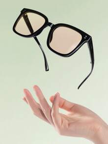 CAMEL CROWN Kacamata Lipat Polarized Bergaya untuk Pria dan Wanita, Pelindung UV Ringan untuk Mengemudi, Bersepeda & Penggunaan di Luar Ruangan - Tinta Hitam - View 3