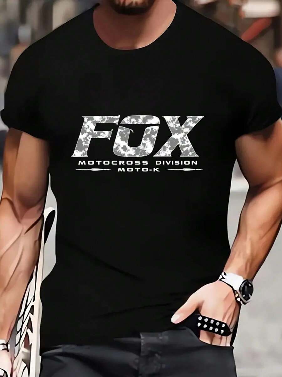 Men T-Shirts - 黑色 - 查看 1