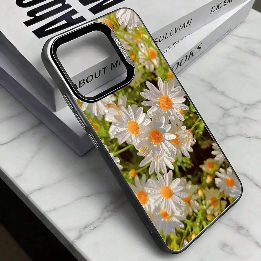 Little Daisy Phone Case For 17, 16, 15, 14, 13, 12, 11 Plus, Pro, XS, Colorful Silver Case. - Multicolor 3 - View 1