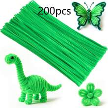 80/200/303/502/722pcs Pipe Cleaners, 8mm Thick Fluffy DIY Twistable Stems, Can Make Flowers, Ornaments, Cute Crafts, Suitable For School, Home Decor, DIY Fuzzy Sticks - Multicolor - View 14