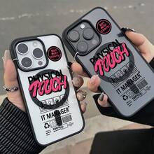 1 pieza Funda magnética con diseño único y alta apariencia, compatible con iPhone y Galaxy, borde de TPU flexible, marco de cámara independiente, protección antideslizante y antigolpes, versátil con múltiples combinaciones de colores MXMKLCX322 - MKLCX-BK-MXMKLCX322 - Ver 4