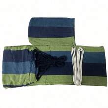 Durable Canvas Patio Hammock - Portable Outdoor Camping Summer Set, Portable Outdoor Hammock - A - View 10
