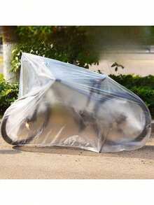 1/2/3/5pcs Universal Bicycle Cover, Transparent Cover, Suitable For Mountain Bike, Road Bike, Waterproof, Dustproof, Sunproof, Suitable For Electric Bicycle - Multicolor - View 10