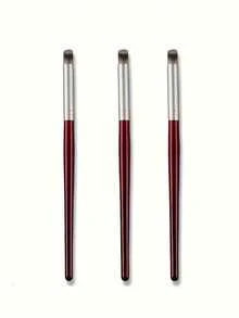 1/3pcs Gradient Color Nail Brush Set, Nail Art Gel Painting Pen - Multicolor - View 5