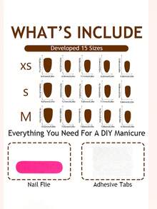 10Pcs Short Almond Press On Nails, Nude Shimmer Cat Eye Fake Nails With 3D Gold Asymmetric Lines, Heart Frame Pearl & Rhinestone Decor, Full Cover Reusable False Nail Tips For Wedding Dating Daily - 彩色 - 查看 5