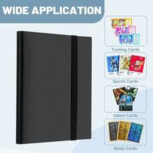 396-Slot Card Organizer, 22 Inner Pages, Elastic Band Closure, High-Quality Binder, Suitable For Sports, Games And Collectible Cards-Durable Protective Sleeve, Side-Mounted Design. - A - 查看 7