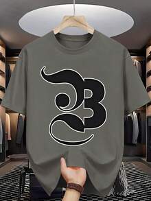 Men T-Shirts - 黑色 - 查看 8