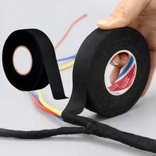 15m Car Wiring Harness Velvet Tape, Wear-Resistant, Tear-Resistant, Flame Retardant, Heat Insulating, Shock-Absorbing, Noise-Reducing, Easily Solves Car Interior Wiring Noise, Good For Wiring Protection - 15-meter Cable Management Tape - View 12