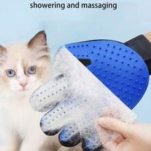1/2pcs Pet Grooming Gloves - Gentle Fur Removal, Suitable For Dogs And Cats - With Massage Stimulation Rings - Easy To Use And Clean - Multicolor - View 14