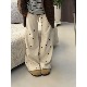 Apricot-colored Star-print Trousers