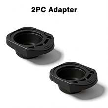 1pc Reusable Capsule Converter, Refillable Coffee Pod, Reusable Filter Cup Accessory, Refillable Filter Cup Capsule, Stop Wasting Disposable Capsules, Coffee Machine Accessories - Black - View 12