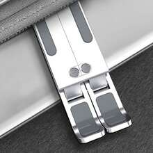 Foldable Portable Laptop Tablet Phone Stand With Expandable Phone Holder Adjustable Cooling Stand - Random Color/upgrade - View 8