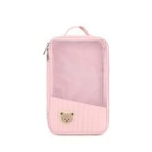 1pc Fresh Style Portable Hanging & Carrying Storage Bag, Travel Toiletry Bag, Mother & Baby Supplies Organizer, Children's Clothing Storage Bag, Handheld & Hanging - Multicolor - View 11