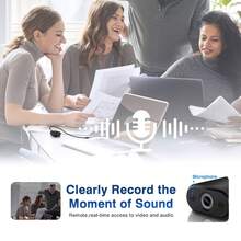 2K Mini Indoor Wireless Home Security Camera, Small Surveillance Camera, Compact Nanny Cam, Wide Angle Night Vision, Indoor/Outdoor Home Security WiFi Camera - Black - View 10