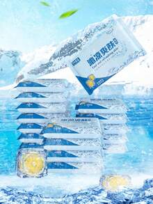 Cooling Wet Wipes, Summer Cooling Wet Tissues, Refreshing Oil-Absorbing Anti-Sweat Portable Revitalizing Cool Wet Wipes - Multicolor - View 6