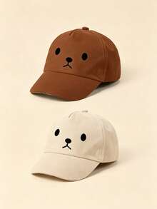1/2/3pcs Newborn Baby "Dinosaur" Baseball Cap, Toddler Boy Girl Sun Hat, Suitable For Outdoor, Daily Wear, UV Protection - Multicolor 3 - View 10