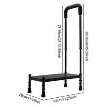 DONSU Taburete De Paso - Negro - Ver 6