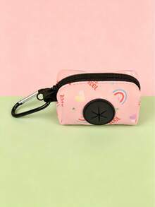 1pc Fashionable Dog Poop Bag Holder, Can Be Attached To Leash, Leash And Poop Bags Not Included - Multicolor - View 5