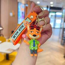 Disney 1個迪士尼新款卡通《動物方舟》Judy & Nick鑰匙圈 動漫周邊 背包掛飾 車用吊飾 派對小禮物 - 多款 - 查看 15