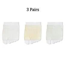 1/2/3/5 Pasang Kaos Kaki Tipis Wanita Musim Panas dengan Jari Kaki Terpisah, Kaos Kaki Jala Setengah Telapak Tangan. Kaos Kaki Bikini Anti Gesekan dengan Jari Kaki Terpisah. Kaos Kaki Jari Kaki Anti Selip. Kaos Kaki Dua Jari Kaki - MultiWarna - View 9