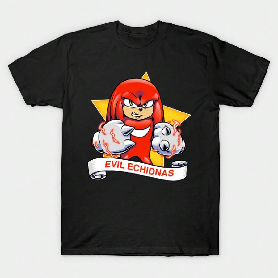 Camisetas clásicas de algodón estampadas de manga corta para padres e hijos - Negro - Ver 1